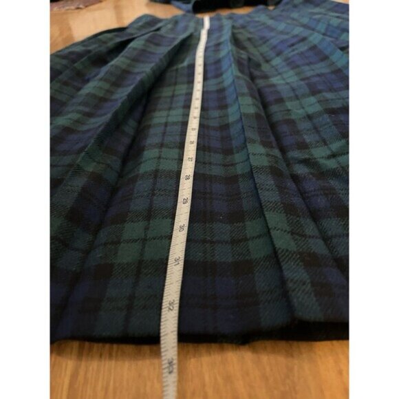 NWT Vintage Pendleton Blue Green Scottish Tartan Wool Blazer Skirt Set Size 20W - Picture 12 of 12